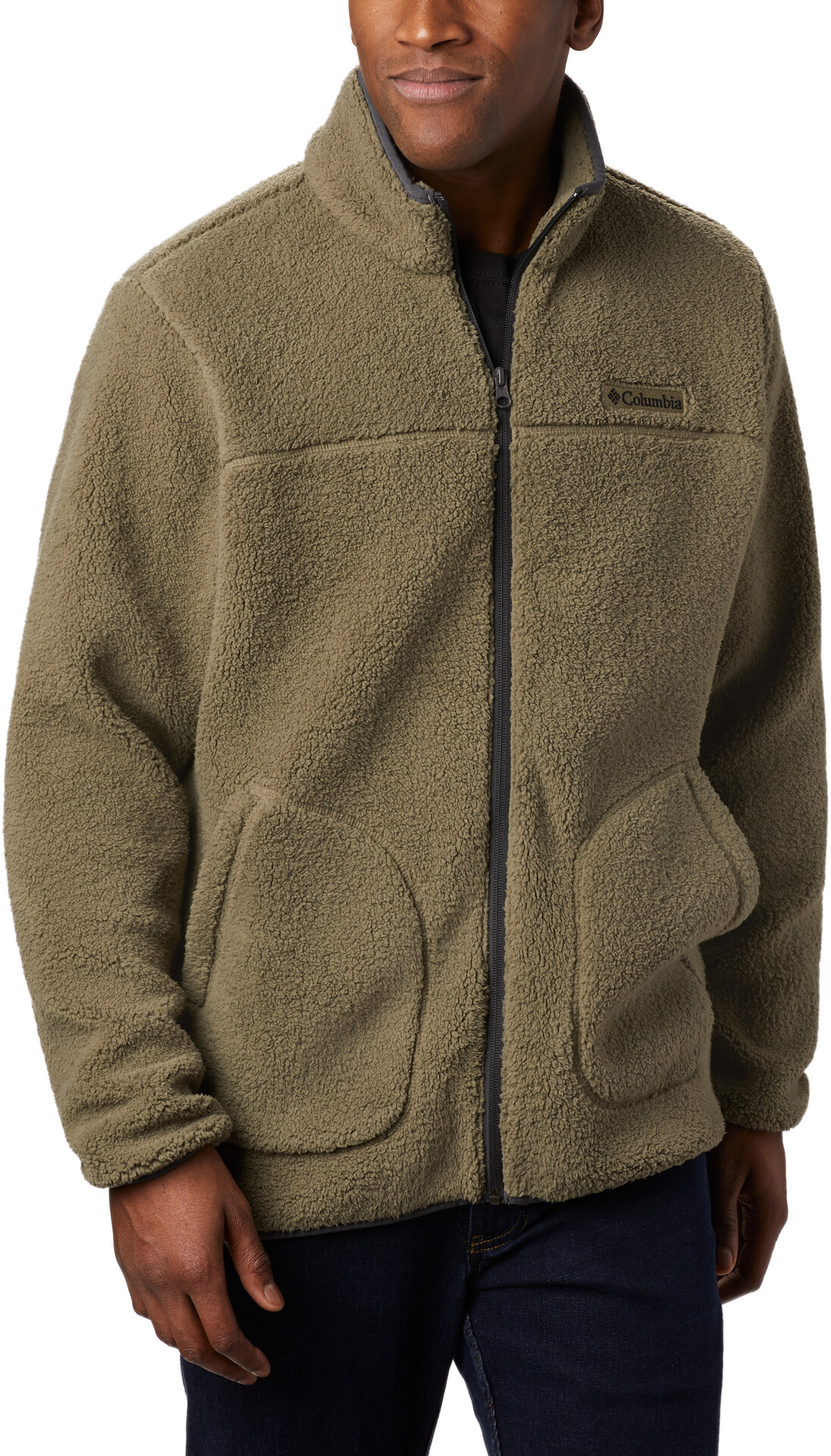 columbia sherpa fleece jacket